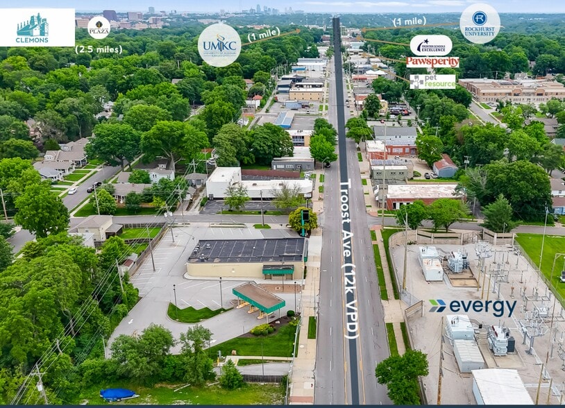 More Photos Of 6100 Troost Ave, Kansas City Storefront Retail Office For Sale