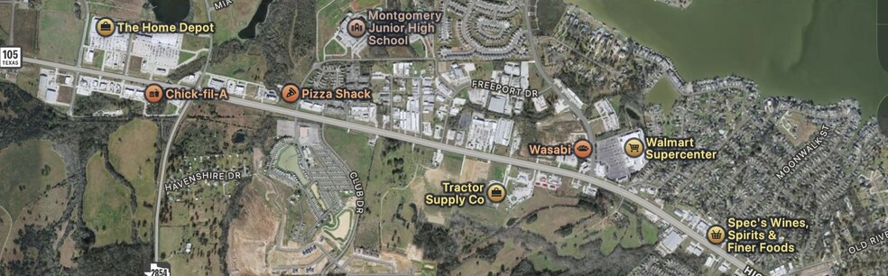 More Photos Of 19181 Highway 105 W, Montgomery Warehouse For Lease