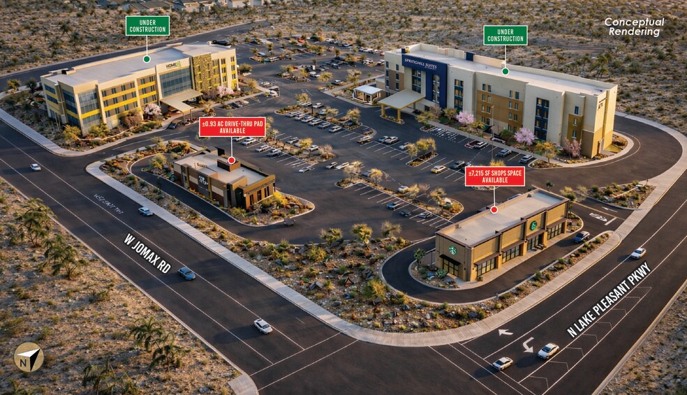 Primary Photo Of NWC Lake Pleasant & Jomax Rd, Peoria Land For Lease