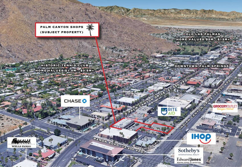 More Photos Of 462 S Palm Canyon Dr, Palm Springs General Retail For Sale