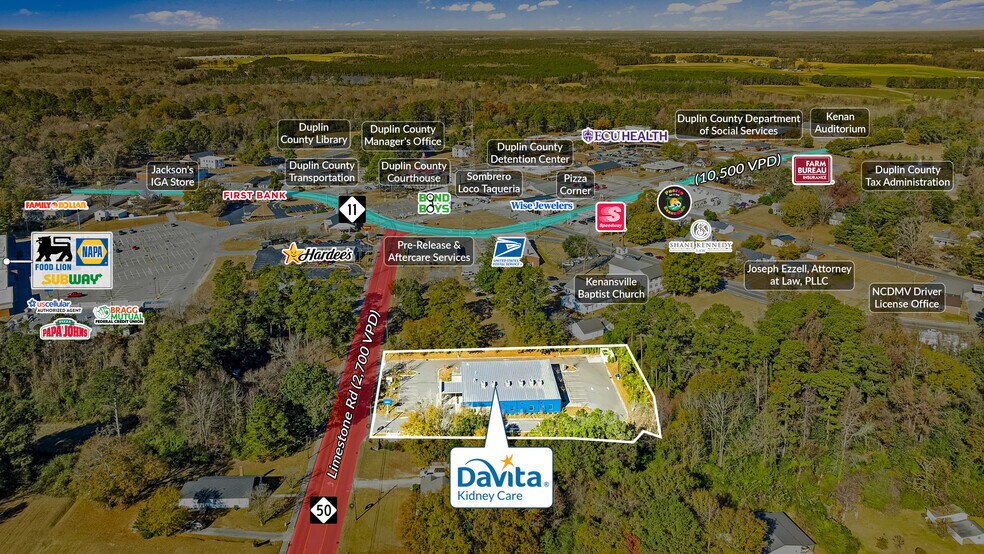 More Photos Of 133 Limestone Rd, Kenansville Medical For Sale