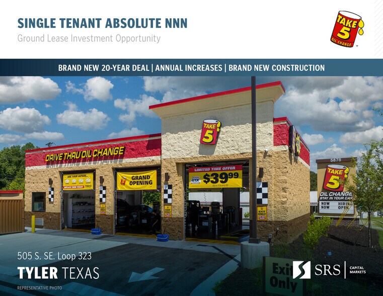 Primary Photo Of 505 SE 323 Loop, Tyler Auto Repair For Sale