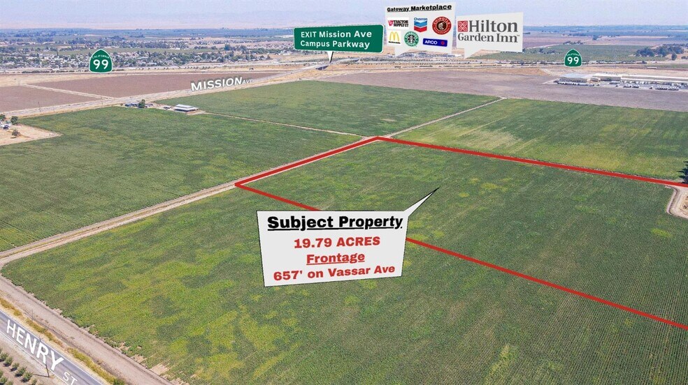 More Photos Of 2230 Vassar Ave, Merced Land For Sale