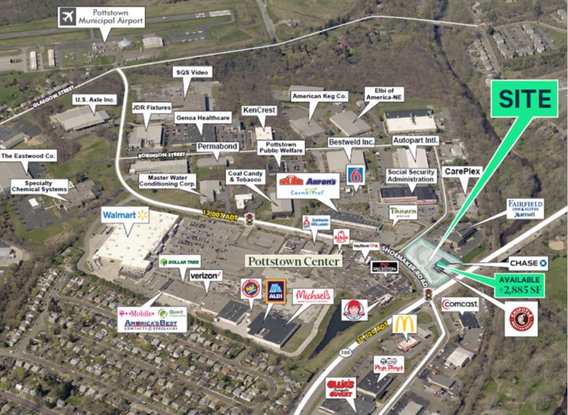 Primary Photo Of 200 Shoemaker Rd, Pottstown Restaurant For Lease