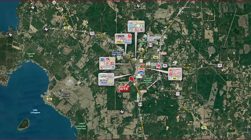 More Photos Of 0 U.S. 59 South Hwy, Livingston Land For Sale