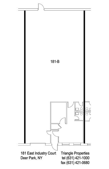 More Photos Of 181 E Industry Ct, Deer Park Warehouse For Lease