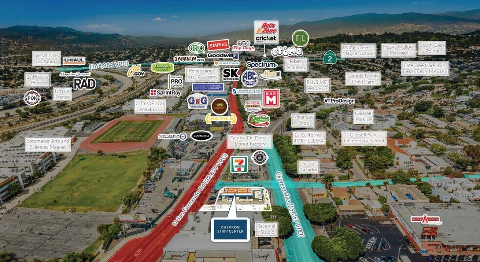 More Photos Of 2135 N San Fernando Rd, Los Angeles Service Station For Sale