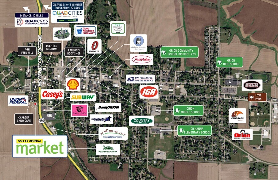 More Photos Of 1200 Division st, Orion General Retail For Sale