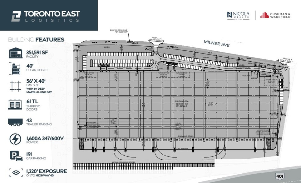 Primary Photo Of 601 Milner Ave, Toronto Warehouse For Lease