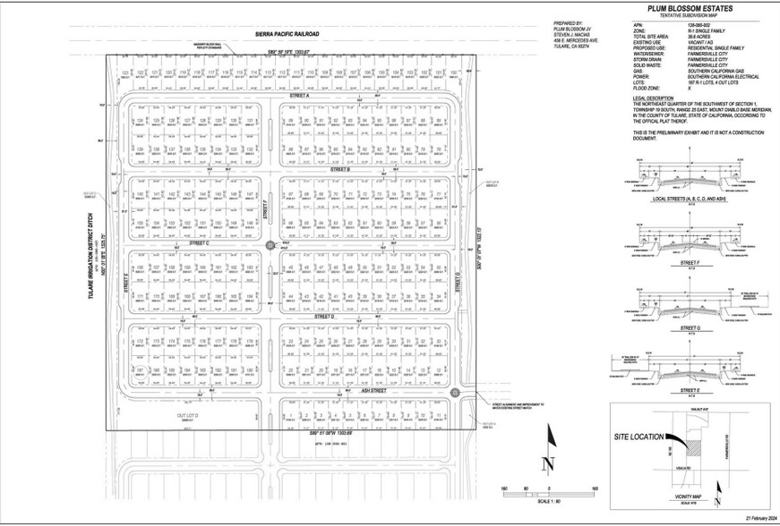 More Photos Of 896 N Mariposa Ave, Visalia Land For Sale