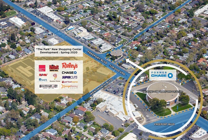 Primary Photo Of 4701 Freeport Blvd, Sacramento Bank For Sale