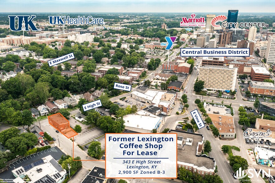 More Photos Of 343 E High St, Lexington Storefront For Lease