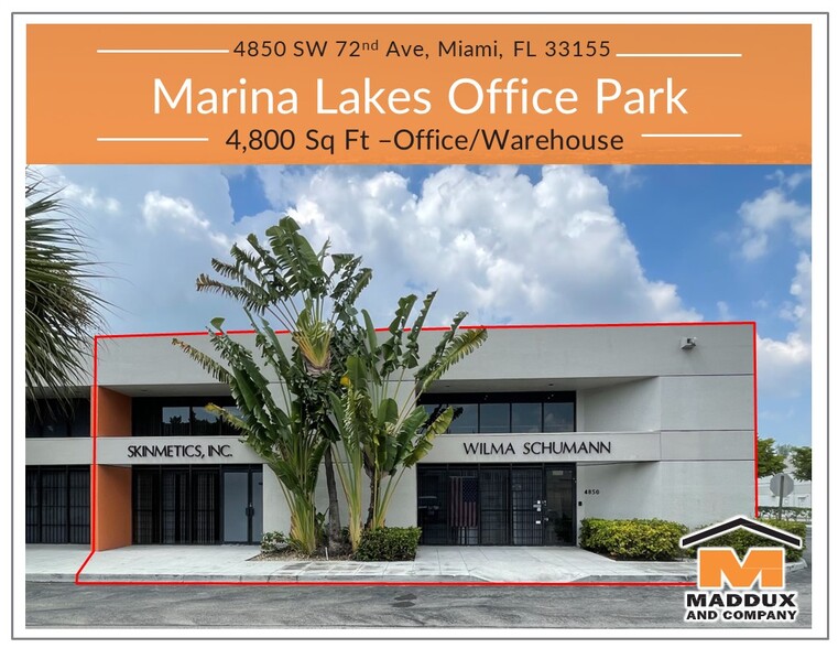 Primary Photo Of 7254-7286 SW 48th St, Miami Warehouse For Sale