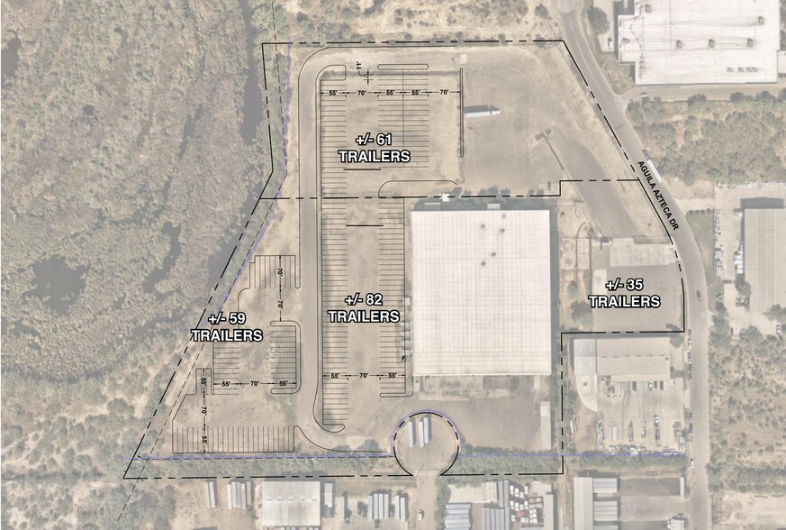 More Photos Of 1820 Aguila Azteca, Laredo Manufacturing For Lease