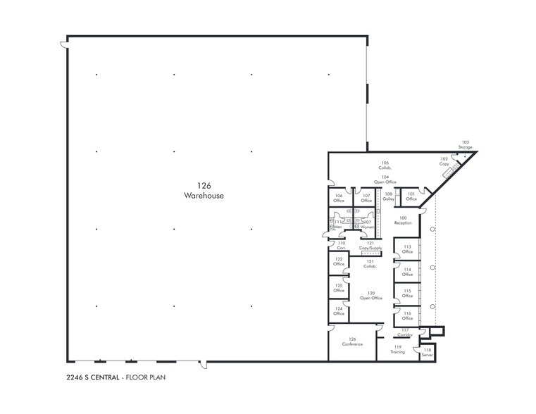 More Photos Of 2246 S Central Ave, Phoenix Distribution For Lease