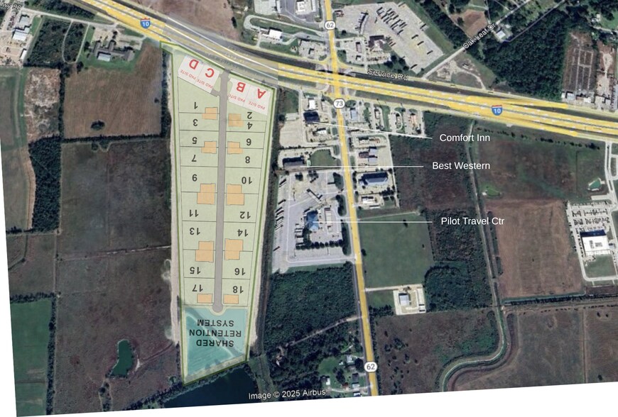 More Photos Of I-10 & Hwy 62 Intersection, Orange Land For Sale