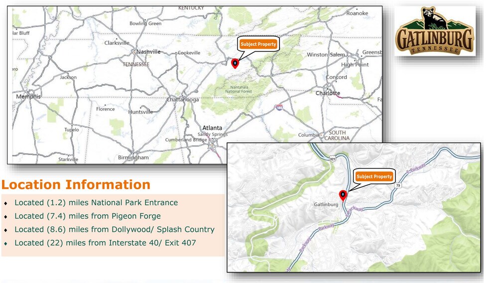 More Photos Of 377 Parkway, Gatlinburg Freestanding For Sale