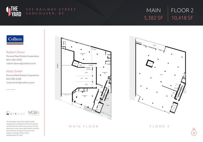 More Photos Of 505 Railway St, Vancouver Light Manufacturing For Lease