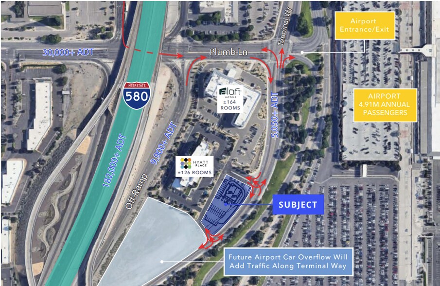More Photos Of Terminal Way, Reno Land For Lease