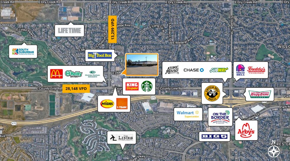 More Photos Of 8210-8236 S Holly St, Centennial Unknown For Lease