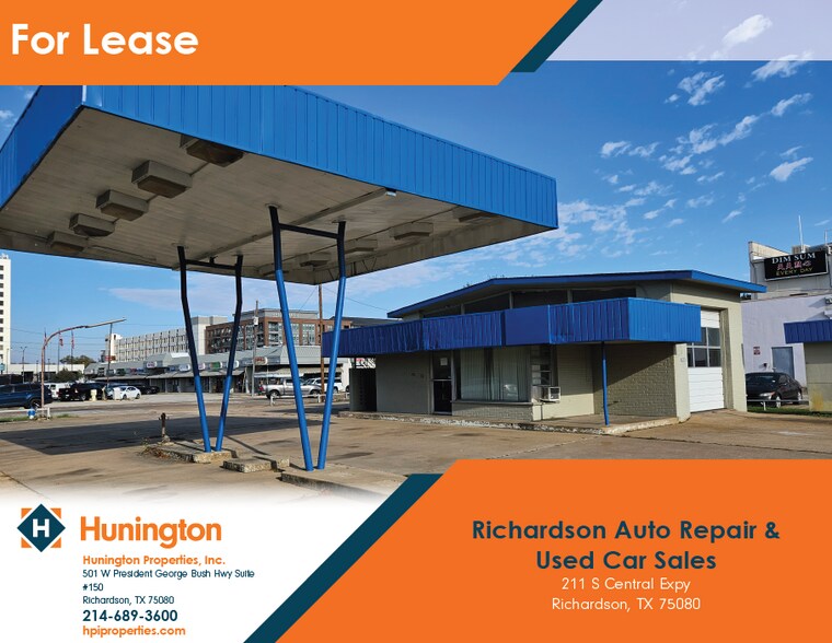 Primary Photo Of 211 S Central Expy, Richardson Auto Repair For Lease