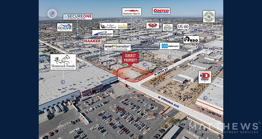 More Photos Of 2602 29th ave, Phoenix Distribution For Sale