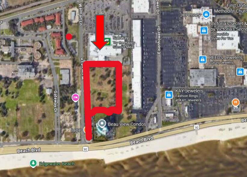 Primary Photo Of 2668 Beach Blvd, Biloxi Land For Sale