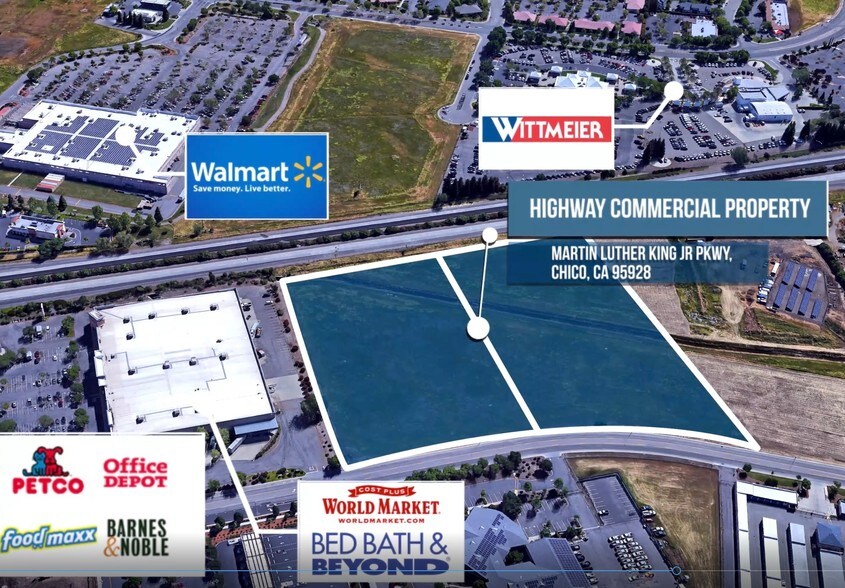 More Photos Of 2221-2251 Dr Martin Luther King Jr Pky, Chico Land For Lease