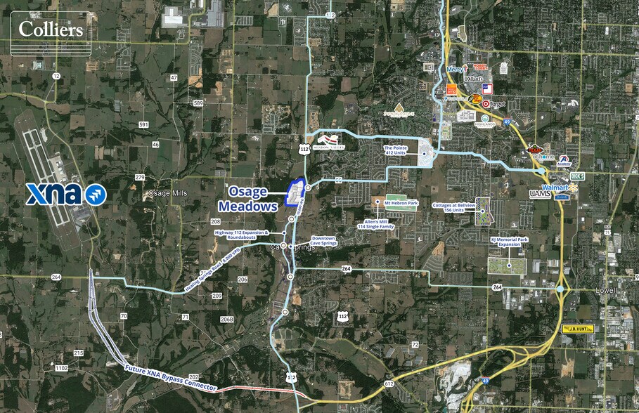 More Photos Of Highway 112 & N Wallis Road, Cave Springs Land For Sale