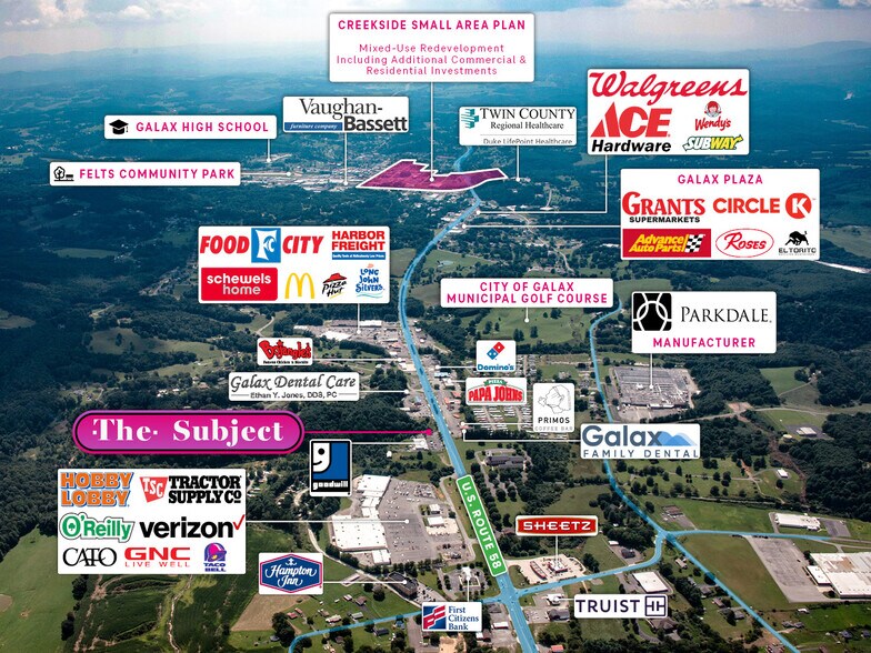 More Photos Of 1011 E Stuart Dr, Galax Freestanding For Sale