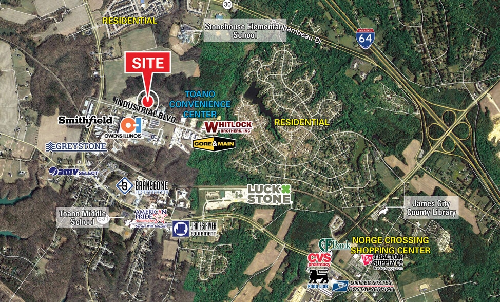 More Photos Of 177 Industrial Blvd, Toano Distribution For Lease