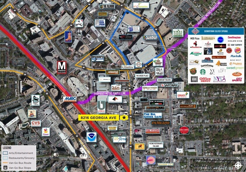 More Photos Of 8216 Georgia Ave, Silver Spring Storefront For Sale