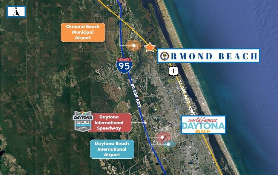 Primary Photo Of N Us Hwy 1 & Nova Rd, Ormond Beach Land For Sale