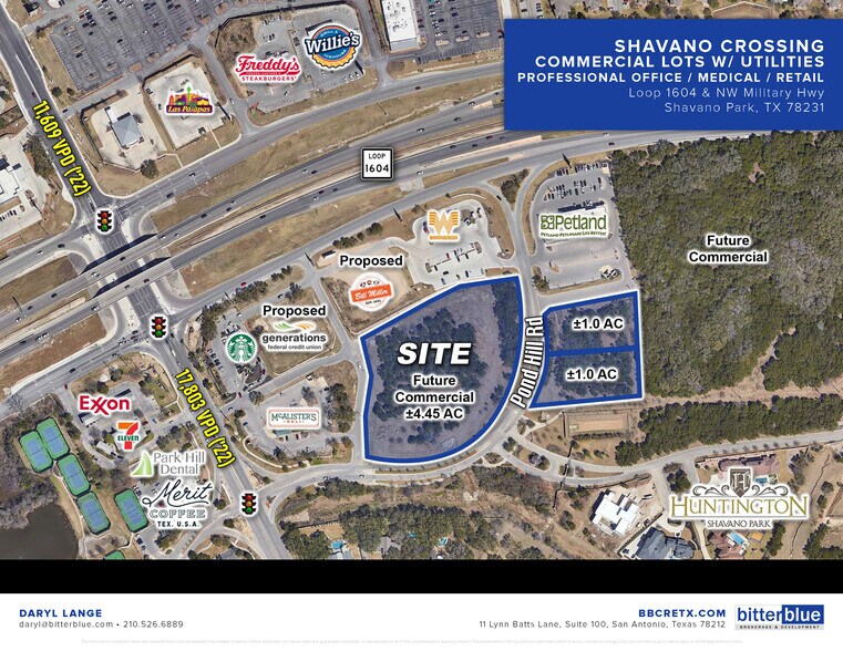 Primary Photo Of Loop 1604 & NW Military Hwy Hwy, Shavano Park Land For Sale