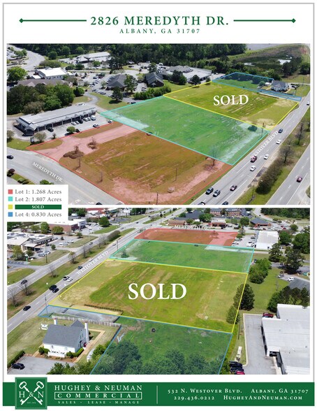 Primary Photo Of 2826 Meredyth Dr, Albany Land For Sale