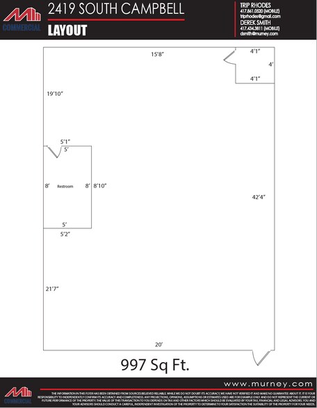 More Photos Of 2419 S Campbell Ave, Springfield Storefront For Lease
