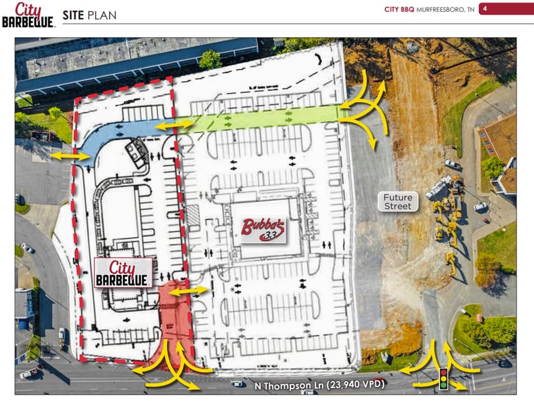 More Photos Of 115 N Thompson Ln, Murfreesboro General Retail For Sale