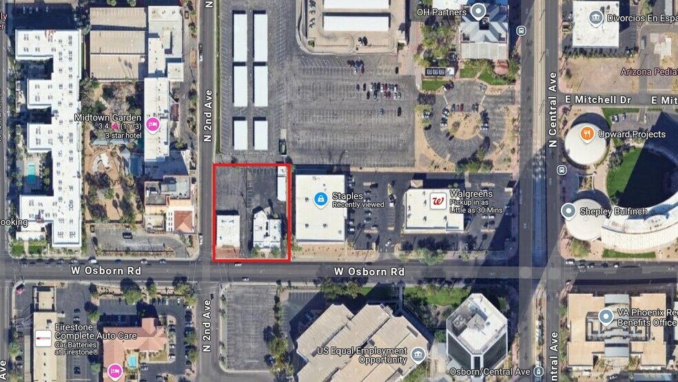 Primary Photo Of 120 W Osborn Rd, Phoenix Land For Sale