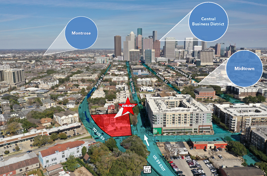 Primary Photo Of Westheimer/Elgin @ Bagby St., Houston Land For Sale