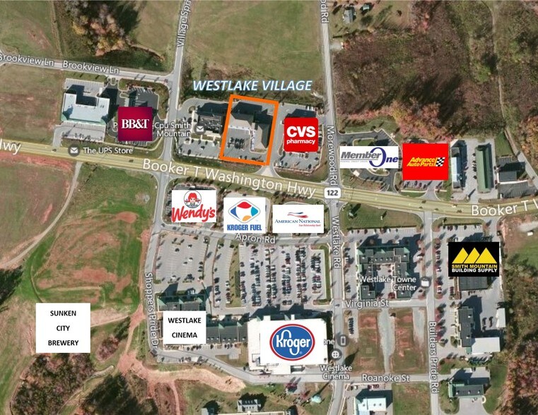 More Photos Of 12925 Booker T Washington Hwy, Hardy Storefront Retail Office For Lease