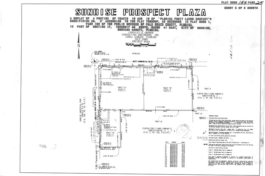 More Photos Of 9900 W Commercial Blvd, Sunrise Land For Sale