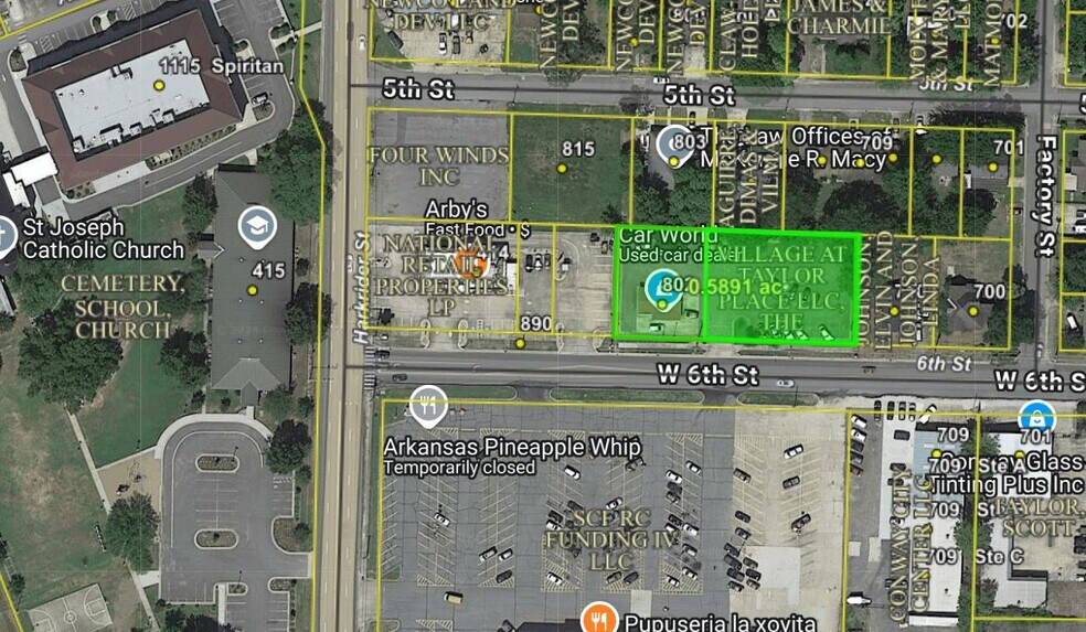 More Photos Of 802 6th St, Conway Land For Sale