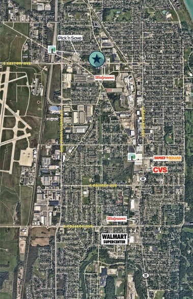 More Photos Of 3050-3090 E Layton Ave, Milwaukee Unknown For Lease