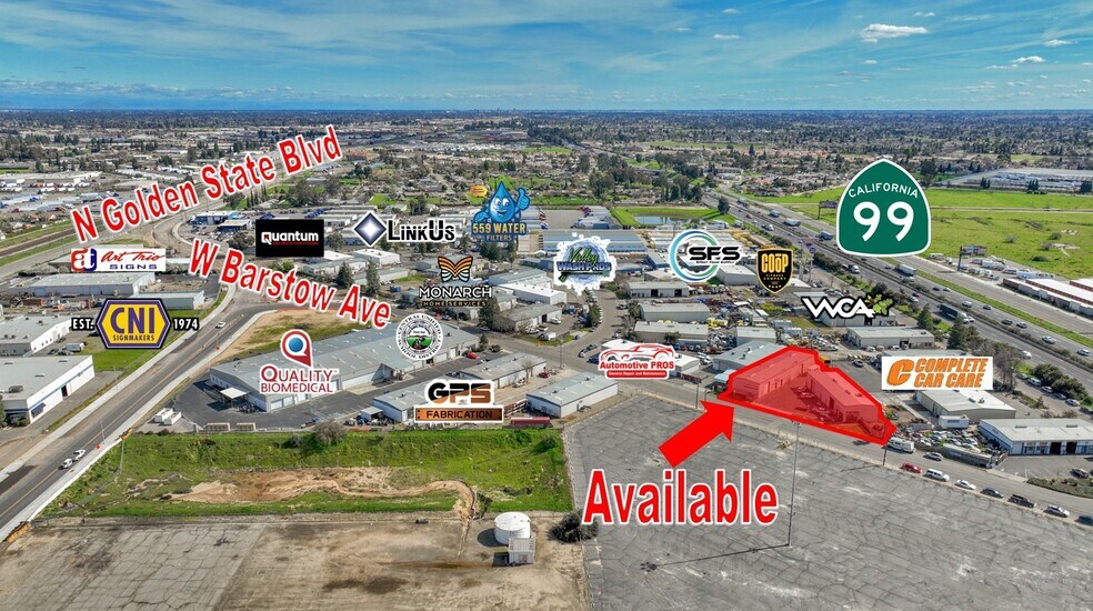 Primary Photo Of 5753-5755 W Barstow Ave, Fresno Warehouse For Lease