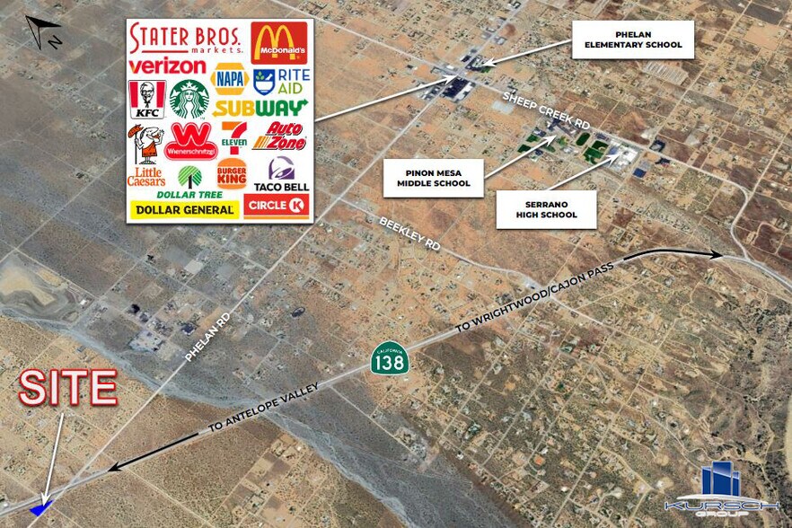 More Photos Of 1901 CA-138, Pinon Hills Land For Sale