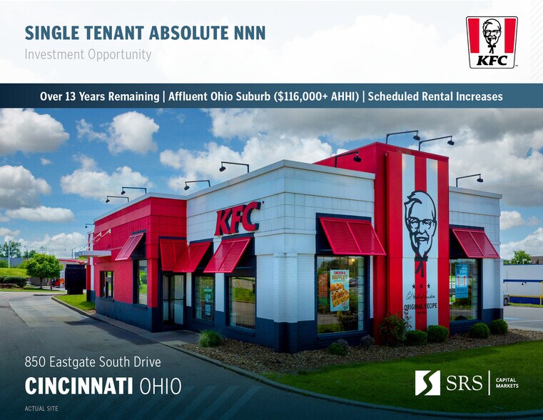 Primary Photo Of 850 Eastgate South Dr, Cincinnati Fast Food For Sale