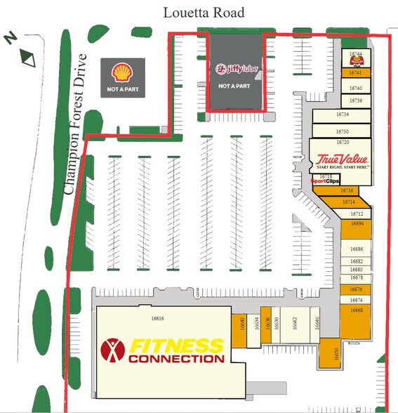 More Photos Of 16616-16744 Champion Forest Dr, Spring Unknown For Lease