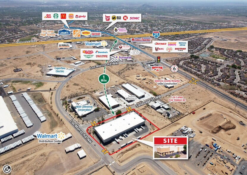 More Photos Of 549 Sand Sage Rd, Los Lunas Distribution For Lease