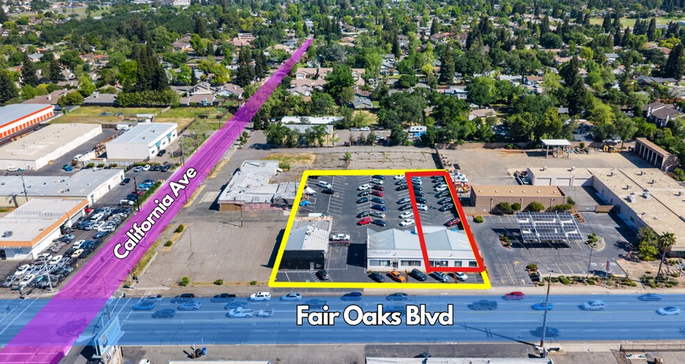 More Photos Of 7817-7829 Fair Oaks Blvd, Carmichael Auto Dealership For Lease