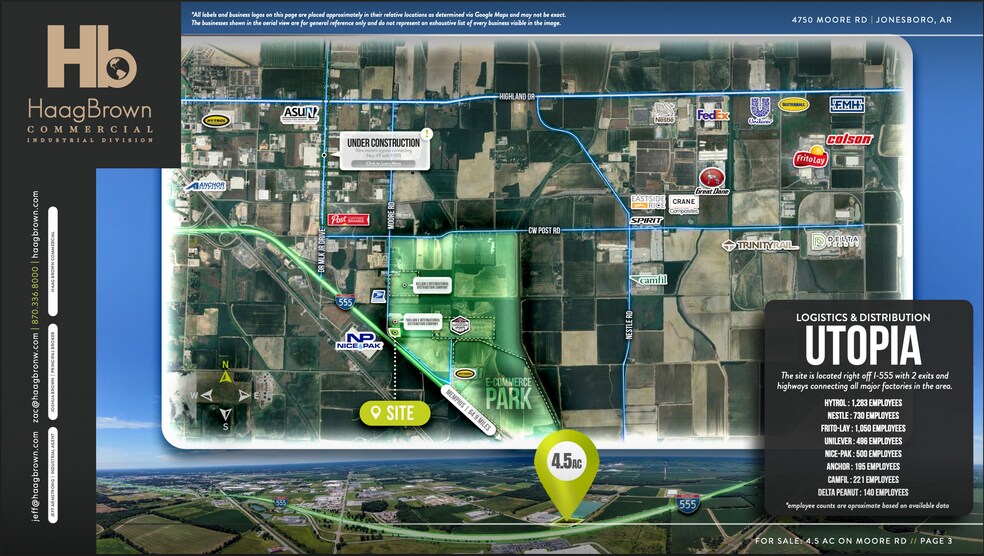 More Photos Of 3750 Moore Rd., Jonesboro Land For Sale